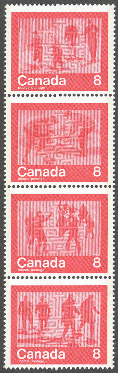 Canada Scott 647a MNH Vert Strip (A6-11) - Click Image to Close